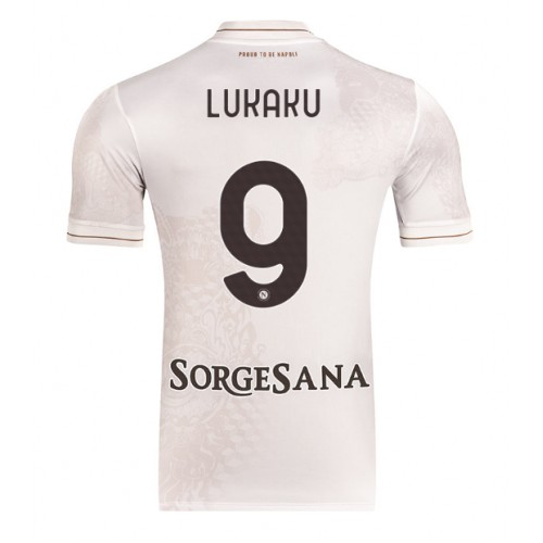 SSC Napoli Romelu Lukaku #9 Seconda Maglia 2025-26 Manica Corta